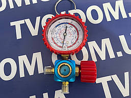 Манометричний колектор 1-о вентильний СТ-470/Н (R-22;407c;404a;R-134a)