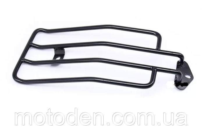 Багажник універсальний чорний на хвіст (заднє крило) мотоцикла ELECTRA GLIDE ROAD GLIDE ROAD KING, фото 1