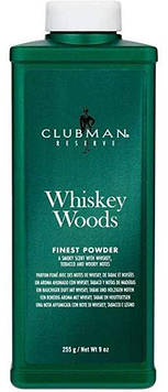 Тальк універсальний Clubman Reserve Whiskey Woods Finest, 255 г