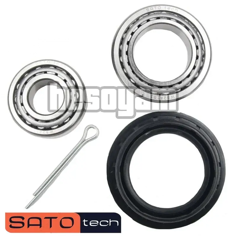 Підшипник задньої маточини Ланос, Нубіра, Нексія, Вектра A, Есперо, Кадетт (90486463) SATO tech WB24101, фото 1