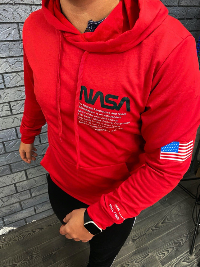 Чоловіче худі демісезонне з принтом худі чоловіче весна-осінь з капюшоном і зав'язками тепла повсякденна, фото 1