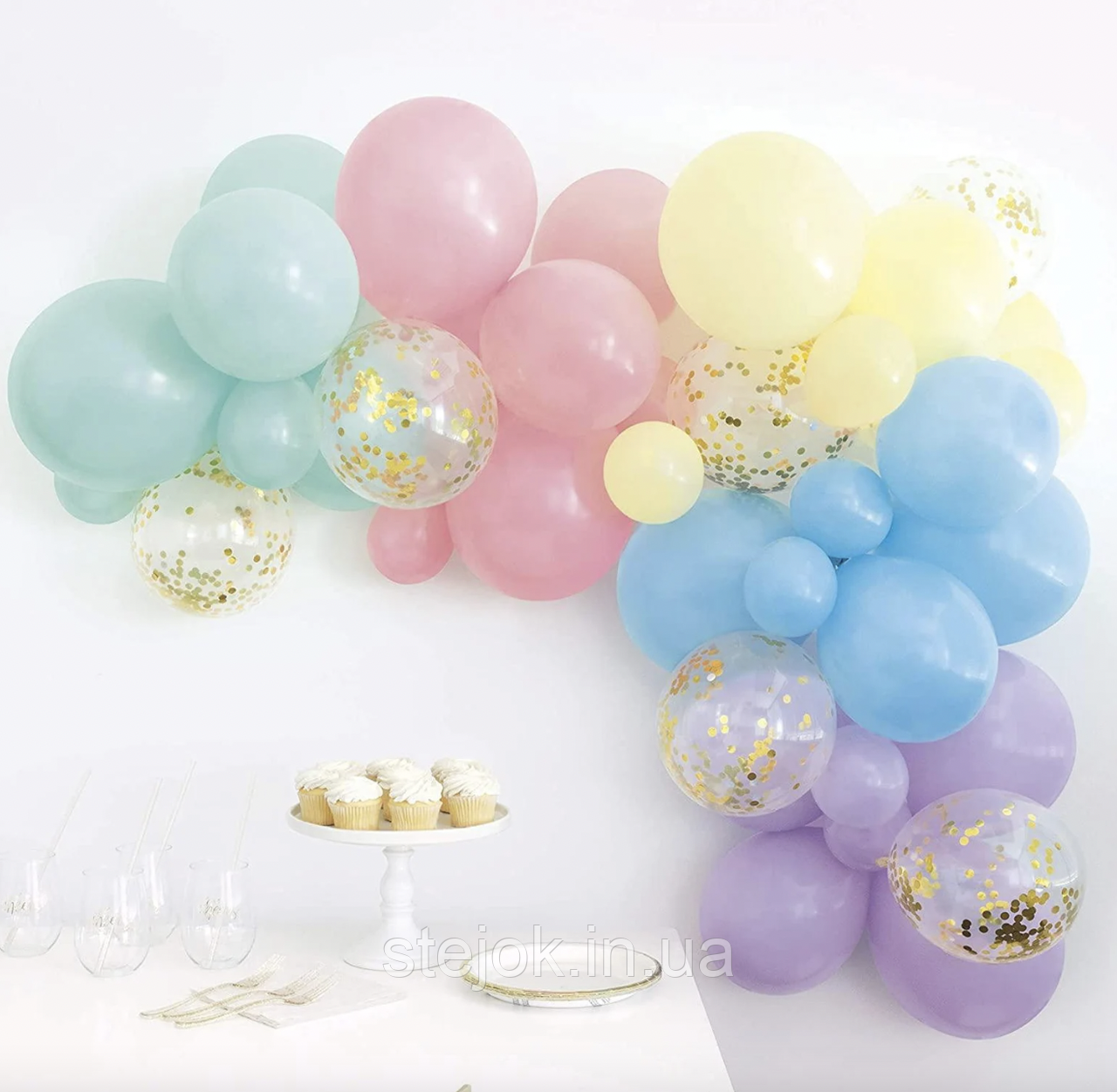 Хмаринка з куль макарун, 40 куль, фото 1