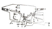 Трос газа SYM Orbit II 150 17910-ABA-0003