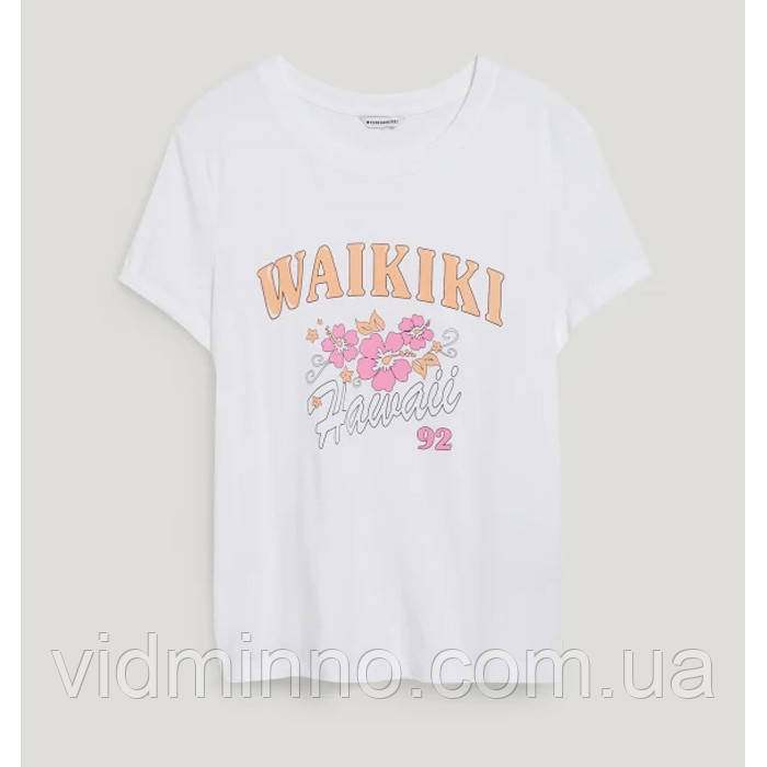 Жіноча футболка Waikiki Hawaii C&A р.XS /21829/