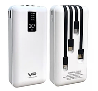 Внешний аккумулятор PowerBank Veron VR966 20000 mAh White повербанк оригінал