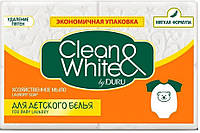 Мило господарське Duru Clean&White для дитячої білизни 4 х 120 г