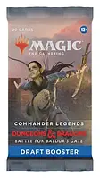 Набор коллекционных карт Magic: The Gathering Booster DRAFT MtG Commander Legends Battle for Baldur's Gate