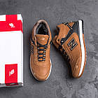 Чоловічі зимові шкіряні кросівки NB Clasic Fox, фото 7