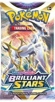 Колекційна карта Karty Pokemon TCG 9.0 Sword and Shield Brilliant Stars Booster Pack Foteleamo