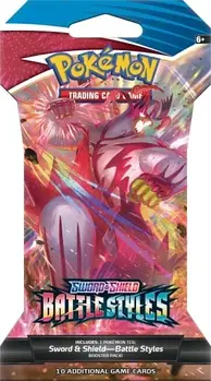 Колекційна карта Pokemon Sword Shield Battle Styles Booster Blister Pokemon