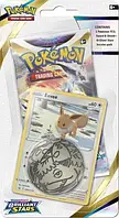 Коллекционная карта Pokemon TCG Brilliant Stars Checklane Blister Eevee Foteleamo