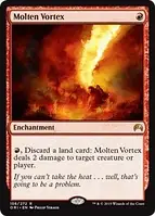 Коллекционная карта Magic: The Gathering Molten Vortex Wizards of the Coast