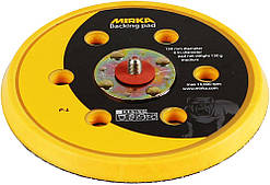 Шліфувальна підошва (платформа) MIRKA 150 мм 6 отворів — середня