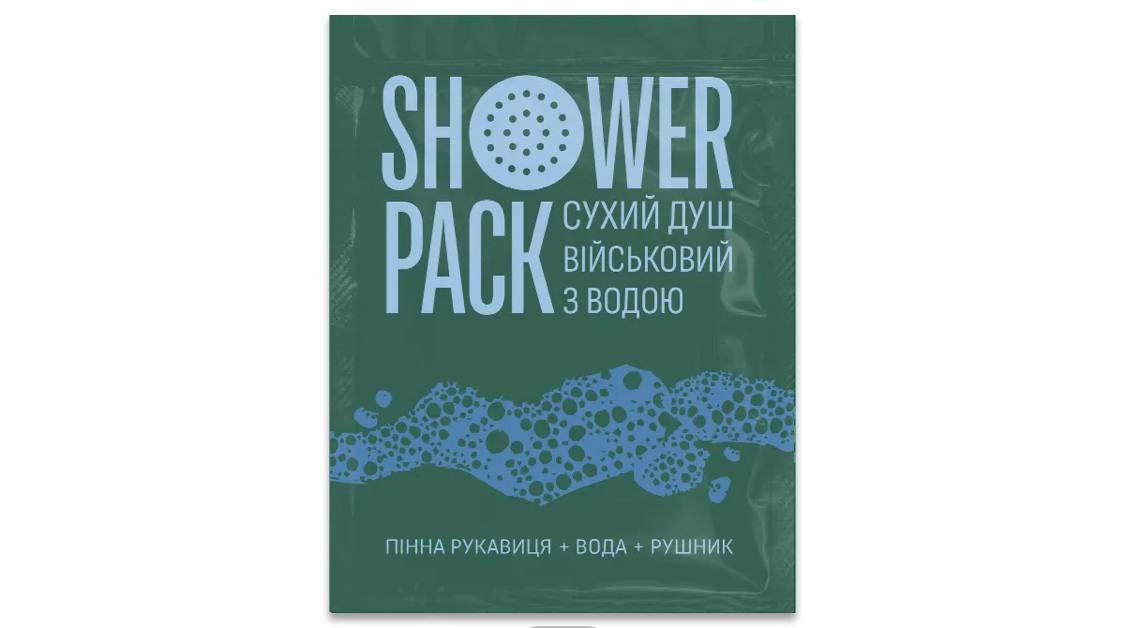 Одноразовый Душ Военный с ВОДОЙ.Showerpack. Сухой Душ. — Купить ...