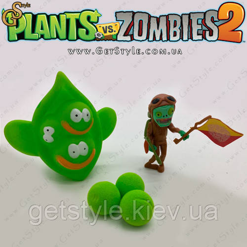 Ігровий набір фігурка Зомбі та стрілялка Guerrequila Plants vs Zombies
