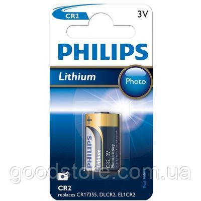 Батарейка Philips CR2 Lithium Photo 3V (CR2/01B)