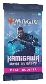 Набір колекційних карт Magic: The Gathering Kamigawa Neon Dynasty Draft Booster Pack Wizards of the Coast