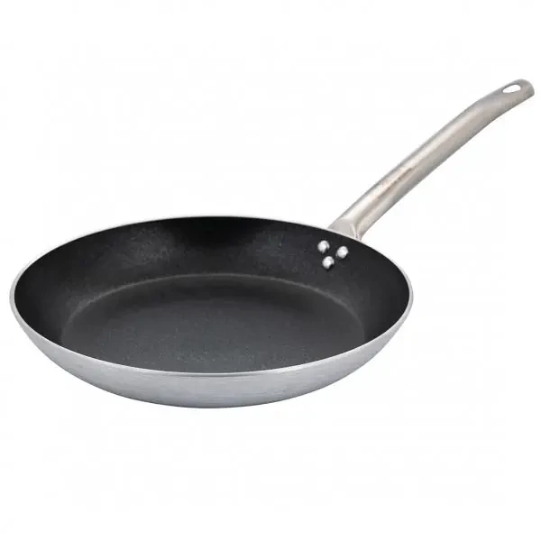 Сковорода алюмінієва 30 см з антипригарним покриттям для індукційних плит, фото 1