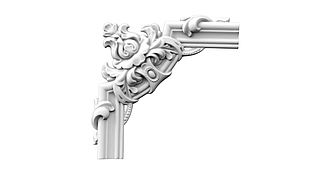Кутовий елемент молдингу Gaudi Decor