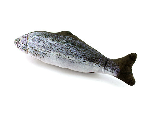 3D игрушка для животных Рыба речная форель - 20см - фото 1 - id-p1701480661
