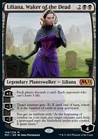 Коллекционная карта Magic: The Gathering Liliana, Waker of the Dead M21 Card Wizards of the Coast