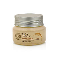 Крем для лица с керамидами и экстрактом риса The Face Shop Rice Ceramide Moisturizing Cream , 50 мл
