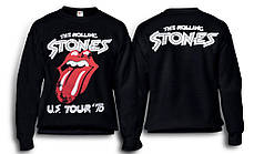 Толстовка Світшот ROLLING STONES US Tour 78 Чорний