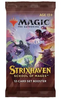 Набір колекційних карт Magic: The Gathering Strixhaven Set Booster Pack Wizards of the Coast