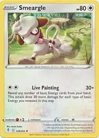 Коллекционная карта Smeargle - 128/203 - Rare - Pokemon Foteleamo