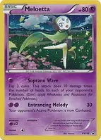 Коллекционная карта Pokemon - Meloetta - XY193 - Holo Promo Foteleamo