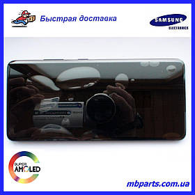 Дисплей із сенсором Samsung G998 Galaxy S21 Ultra Black, GH82-24591A, оригінал у складі з рамкою!