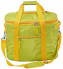 Велика термосумка, сумка холодильник Crivit Cool Bag 35L жовта, фото 3
