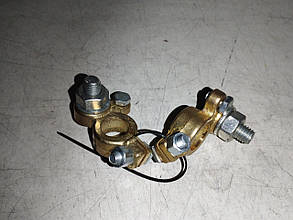 Клемa латунь під болт d-10 мм (комплект)