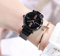 Жіночий годинник Starry Sky Watch на магнітній застібці чорні