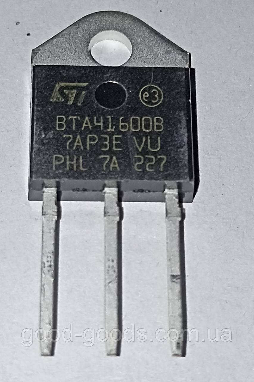 Симістор BTA41-600B BTA41600B TO-3P, ціна 25 грн — Prom.ua (ID#1701502381)
