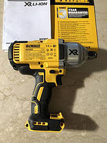 Гайковерт ударний акумуляторний безщітковий DeWALT DCF897NT : 18В, 950 Нм, 3/4 оригінал, фото 6