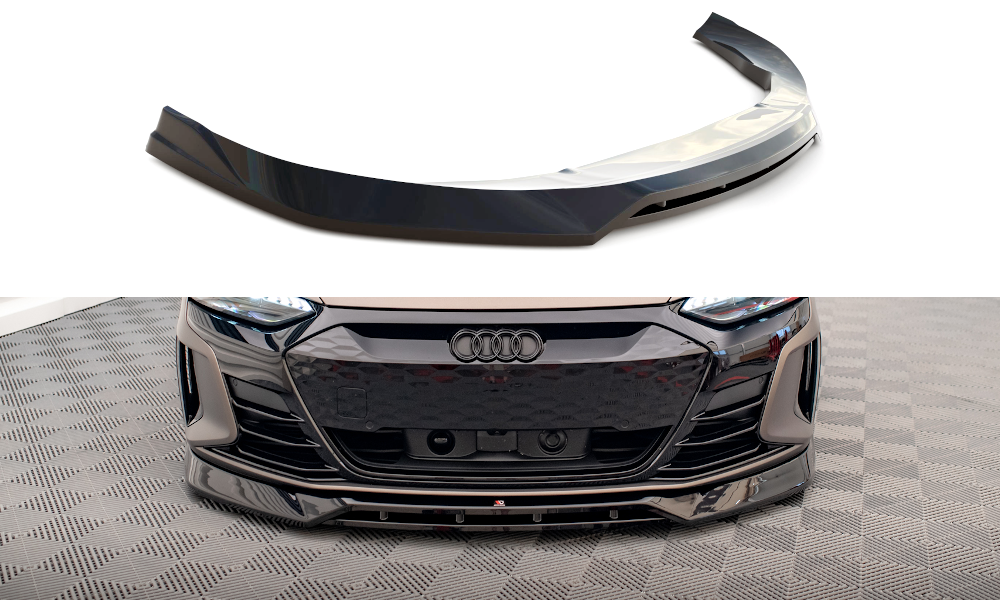 Сплітер Audi e-Tron GT / RS GT тюнінг губа спідниця обвіс елерон (V3)