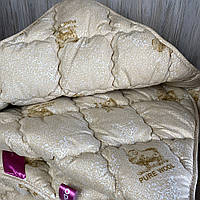 Одеяло на овчине "ODA" Размер 175*210 см Ковдра вовняна Стеганое двухспальное одеяло.