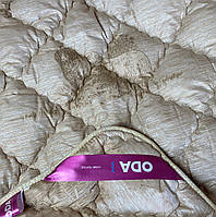 Ковдра на овчині "ODA" Розмір 175*210 см Ковдра вовняна Стьобана двоспальна ковдра