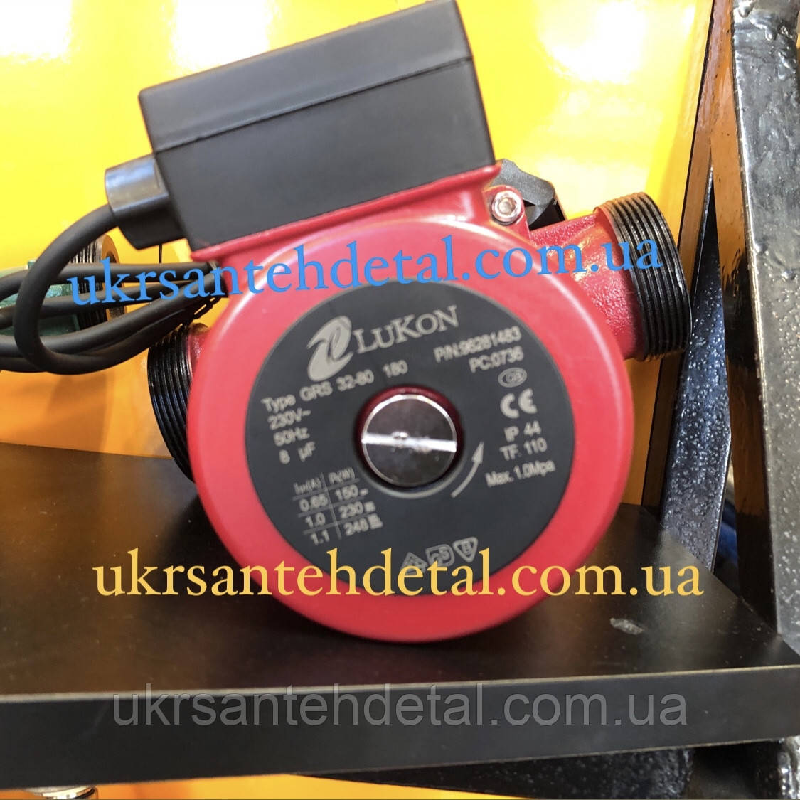 Циркуляційний насос Lukon 32/80-180 (Польща) Оригінал