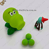 Ігровий набір фігурка Зомбі та стрілялка Repeater Plants vs Zombies, фото 2