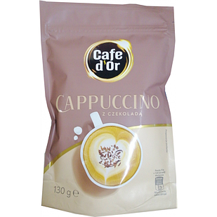 Капучино шоколадне розчинне Cafe Dor La Movida 3в1, 130 г Польща
