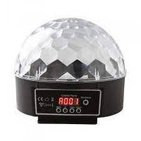 Диско шар Magic Ball Light Bluetooth с флешкой и пультом цветомузыка MP3 ,