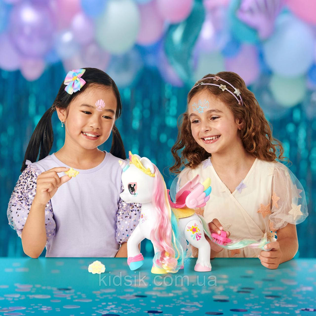 Ігровий набір Кінді Кідс єдиноріг Kindi Kids, Dress Up Magic Secret Saddle Unicorn 2022, фото 1