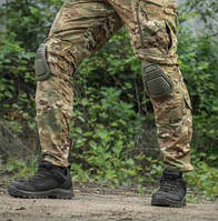 Защитные наколенники тактические штурмовые вставные в штаны военные ВСУ