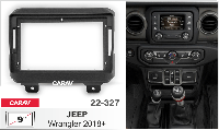 Переходная рамка 9" Carav 22-327 Jeep Wrangler 2018+