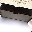 Подарункова коробка для новорічного подарунка дерев'яна з дсп «Merry Christmas» 14х14х5 см. / Коробка з дерева, фото 4