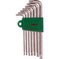 Комплект кутових ключів TORX 7 пр. (16744-7T) HANS