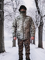 Зимняя непромокаемая куртка пиксель только 48,50,52,54 размер