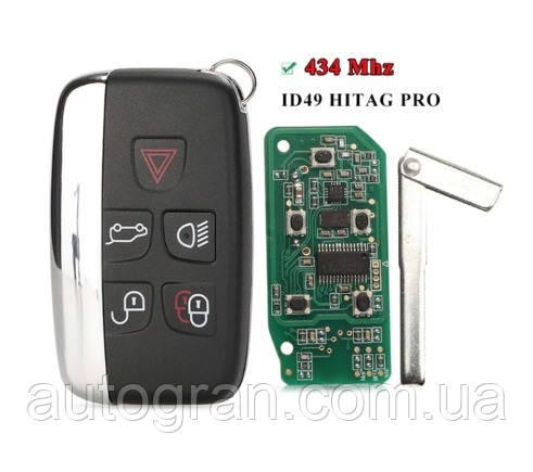 Смарт ключ 433Mhz Keyless Range Rover Discovery 4 Sport Evoque Vogue